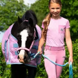 T-shirt de sport Rosalynn Junior rose QHP 8932 SS26 Sellerie Equinoxe Shop