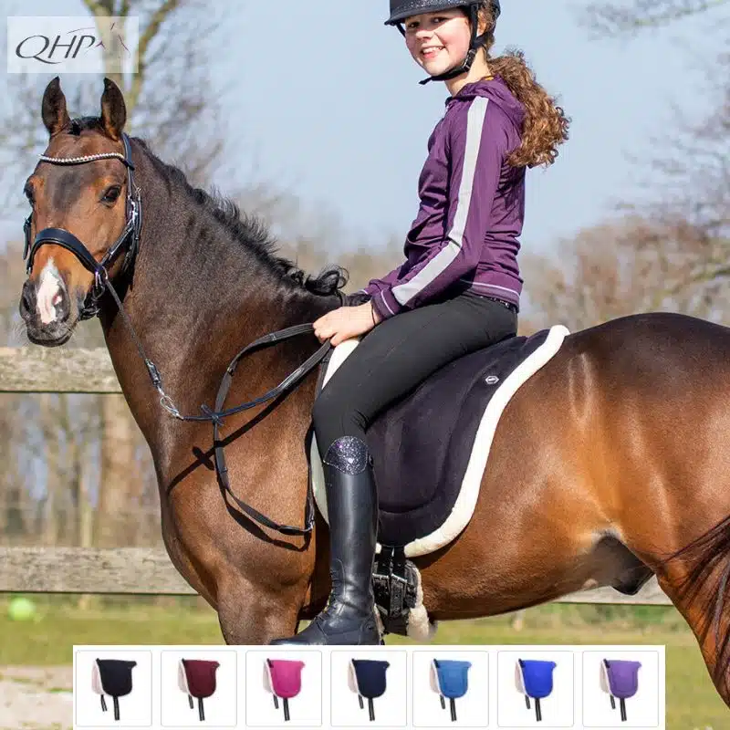 Tapis de monte à cru QHP Sellerie Equinoxe Shop Fuveau