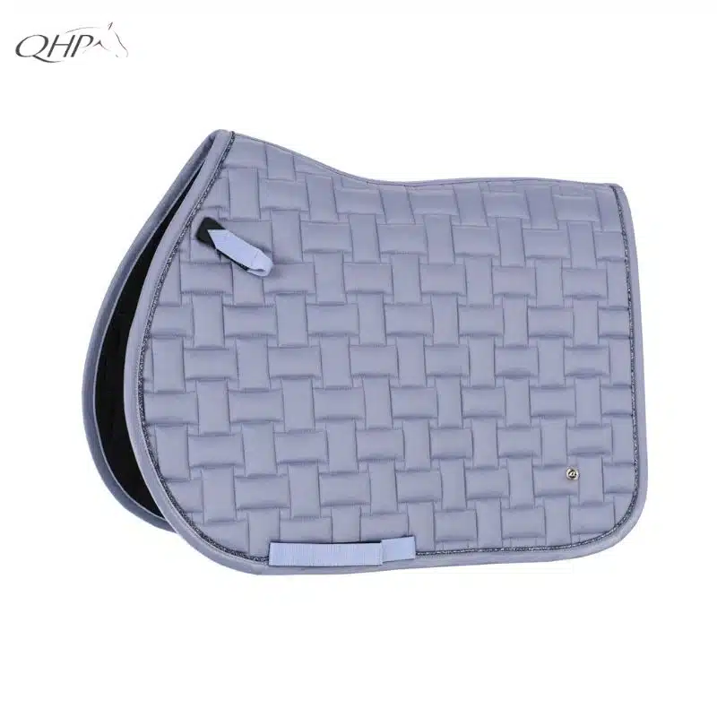 Tapis de selle CSO Aubree COLLECTION MYSTY BLUE reference 3245 QHP SS26 Sellerie Equinoxe Shop Fuveau