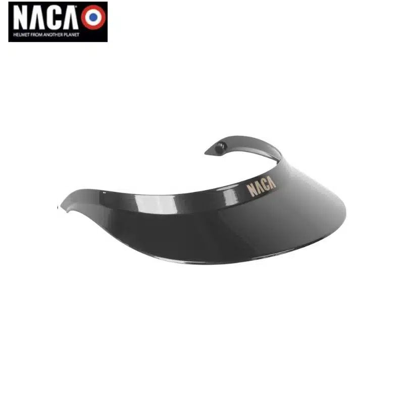 Visière NACA XL gris glossy Sellerie Equinoxe Shop Fuveau