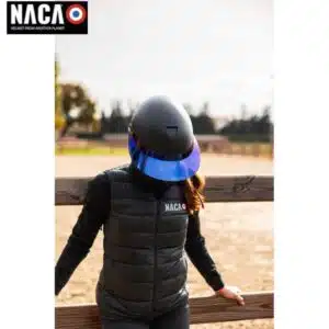 Visière NACA XL irisée bleu Sellerie Equinoxe Shop Visière NACA XL irisée bleu Sellerie Equinoxe Shop