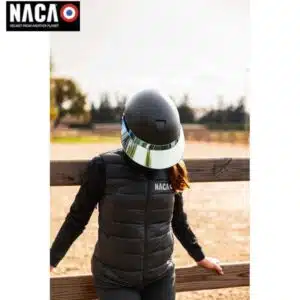 Visière NACA XL irisée doré Sellerie Equinoxe Shop Fuveau Visière NACA XL irisée doré Sellerie Equinoxe Shop Fuveau