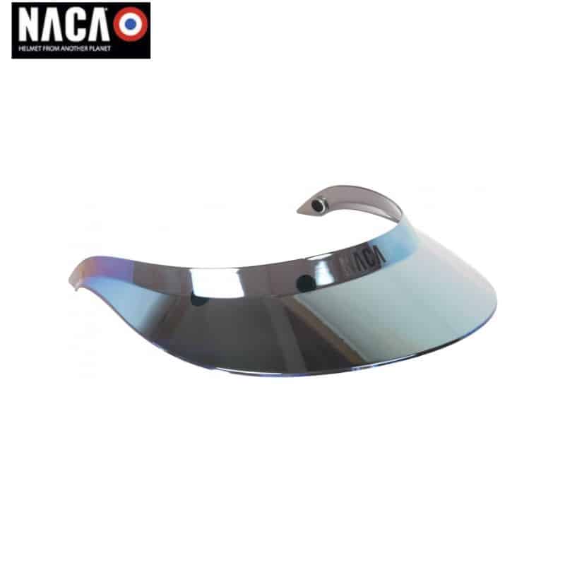 Visière NACA XL irisée gold Sellerie Equinoxe Shop Fuveau