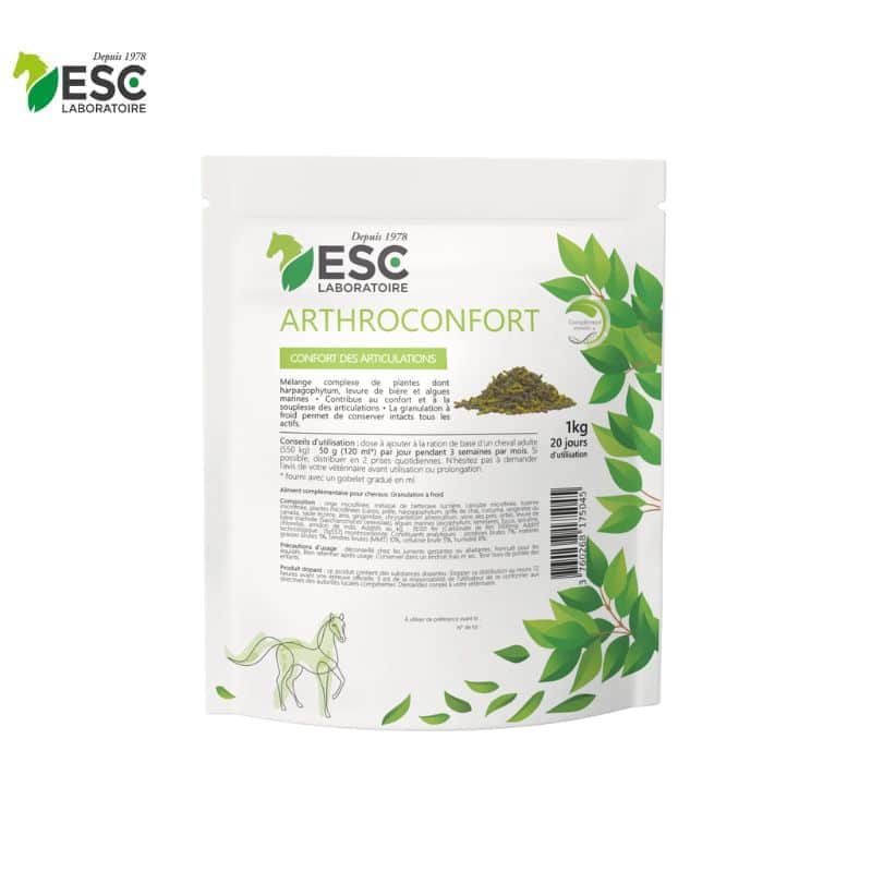 ARTHROCONFORT ESC LABORATOIRE Souplesse articulaire et anti douleur cheval Sellerie Equinoxe Shop Fuveau