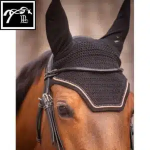 Bonnet anti-mouches Diamant Strass Noir rose gold Pénélope Store SS26 306894 Sellerie Equinoxe Shop Fuveau Bonnet anti-mouches Diamant Strass Noir rose gold Pénélope Store SS26 306894 Sellerie Equinoxe Shop Fuveau