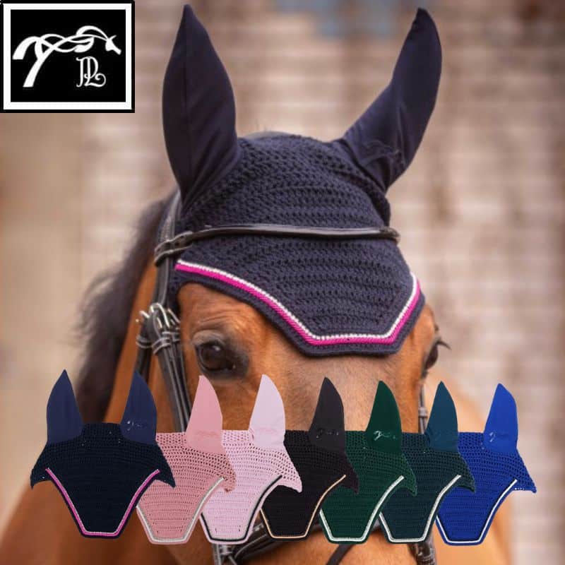 Bonnet anti-mouches Diamant Strass Pénélope Store SS26 306894 Sellerie Equinoxe Shop Fuveau