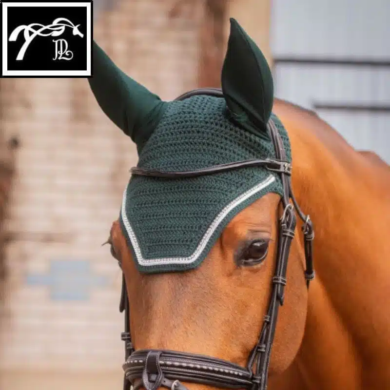 Bonnet anti-mouches Diamant Strass Vert foncé Pénélope Store SS26 306894 Sellerie Equinoxe Shop Fuveau Bonnet anti-mouches Diamant Strass Vert foncé Pénélope Store SS26 306894 Sellerie Equinoxe Shop Fuveau