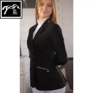 Veste de concours Calistrass noir Pénélope Store SS26 988816 Sellerie Equinoxe Shop Fuveau Veste de concours Calistrass noir Pénélope Store SS26 988816 Sellerie Equinoxe Shop Fuveau