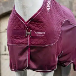 Chemise Séchante Mesh Signature 2 en 1 bordeaux Horseware Ireland Sellerie Equinoxe Shop