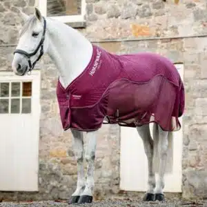 Chemise Séchante Mesh Signature 2 en 1 bordeaux Horseware Ireland Sellerie Equinoxe Shop Fuveau