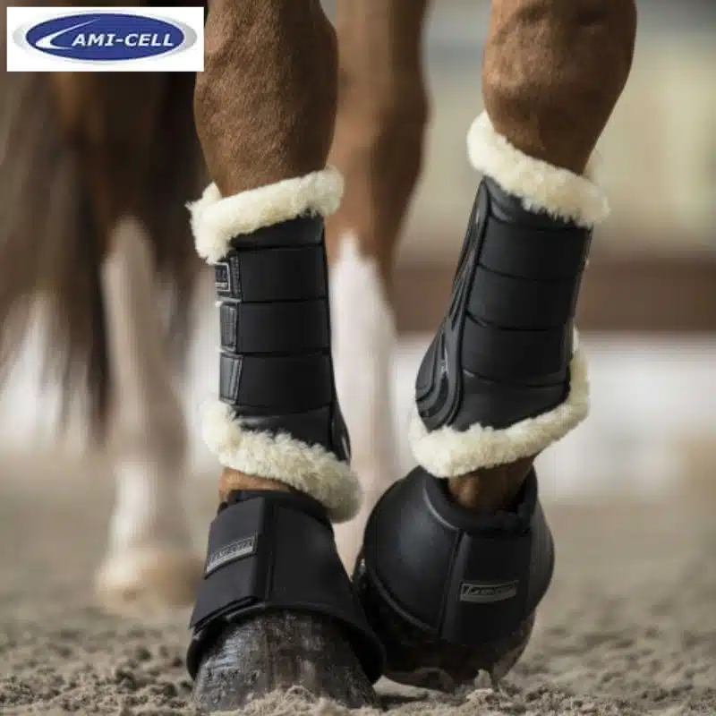Guêtres de dressage fermées Comfort LAMICELL mouton 550123 Sellerie Equinoxe-Shop