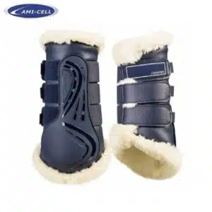 Guêtres fermées Comfort LAMICELL marine mouton 550123 Sellerie Equinoxe-Shop Guêtres fermées Comfort LAMICELL marine mouton 550123 Sellerie Equinoxe-Shop