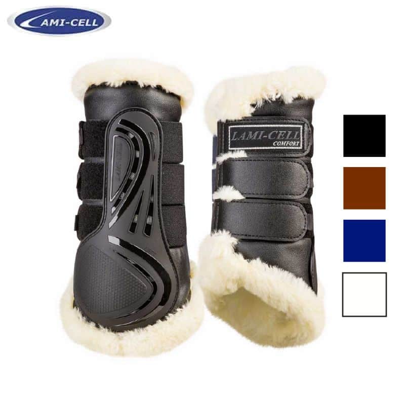 Guêtres fermées Comfort LAMICELL mouton 550123 Sellerie Equinoxe-Shop