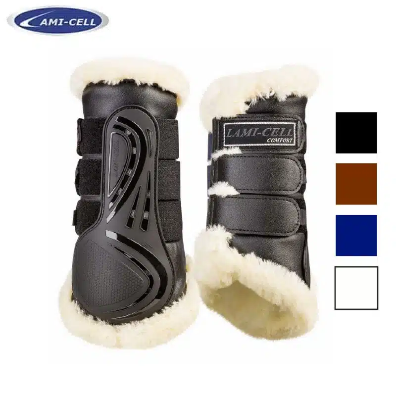 Guêtres fermées Comfort LAMICELL mouton 550123 Sellerie Equinoxe-Shop