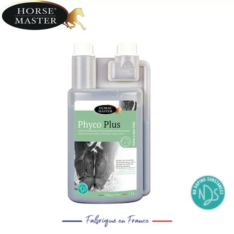 PHYCO PLUS HORSE MASTER Extrait de spiruline fraiche pour chevaux Horse Master 012016105 Sellerie Equinoxe Shop Fuveau