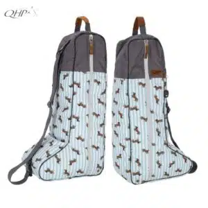 Sac à bottes Stable buddy Dachshund Teckel QHP 5683 Sellerie Equinoxe Shop SS26 Sac à bottes Stable buddy Dachshund Teckel QHP 5683 Sellerie Equinoxe Shop SS26