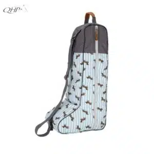 Sac à bottes Stable buddy Dachshund Teckel QHP 5683 SS26 Sellerie Equinoxe Shop Sac à bottes Stable buddy Dachshund Teckel QHP 5683 SS26 Sellerie Equinoxe Shop