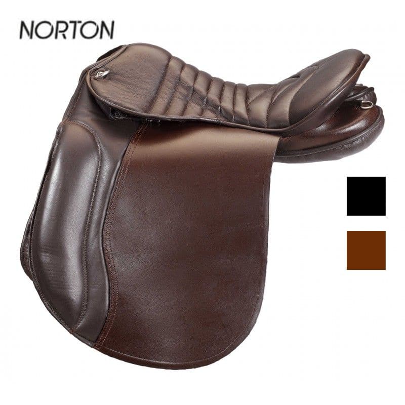 Selle NORTON CLUB cheval de trait CHEVAl 111025 18 pouces Sellerie Equinoxe Shop Fuveau