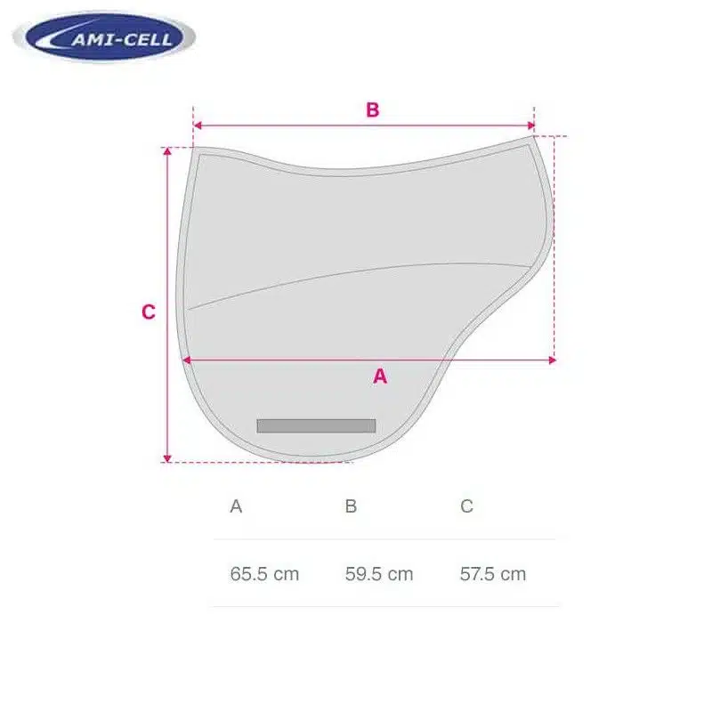 Tapis de Selle New Endurance 22036 Cheval LAMICELL by Sellerie Equinoxe-Shop