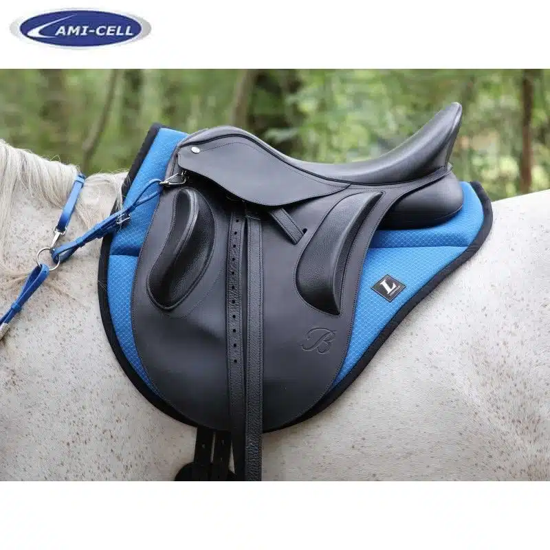 Tapis de Selle New Endurance bleu roi Cheval LAMICELL by Sellerie Equinoxe-Shop