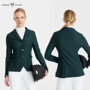 VESTE DE CONCOURS D'ÉQUITATION FEMME AEROMESH 2.0 Dark green HORSE PILOT Sellerie Equinoxe Shop Fuveau VESTE DE CONCOURS D'ÉQUITATION FEMME AEROMESH 2.0 Dark green HORSE PILOT Sellerie Equinoxe Shop Fuveau