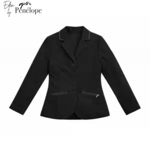 Veste de concours Calistrass noir EDEN BY PENELOPE fille équitation enfant 988815 EDEN BY PENELOPE COLLECTION SELLERIE EQUINOXE SHOP FUVEAU Veste de concours Calistrass noir EDEN BY PENELOPE fille équitation enfant 988815 EDEN BY PENELOPE COLLECTION SELLERIE EQUINOXE SHOP FUVEAU