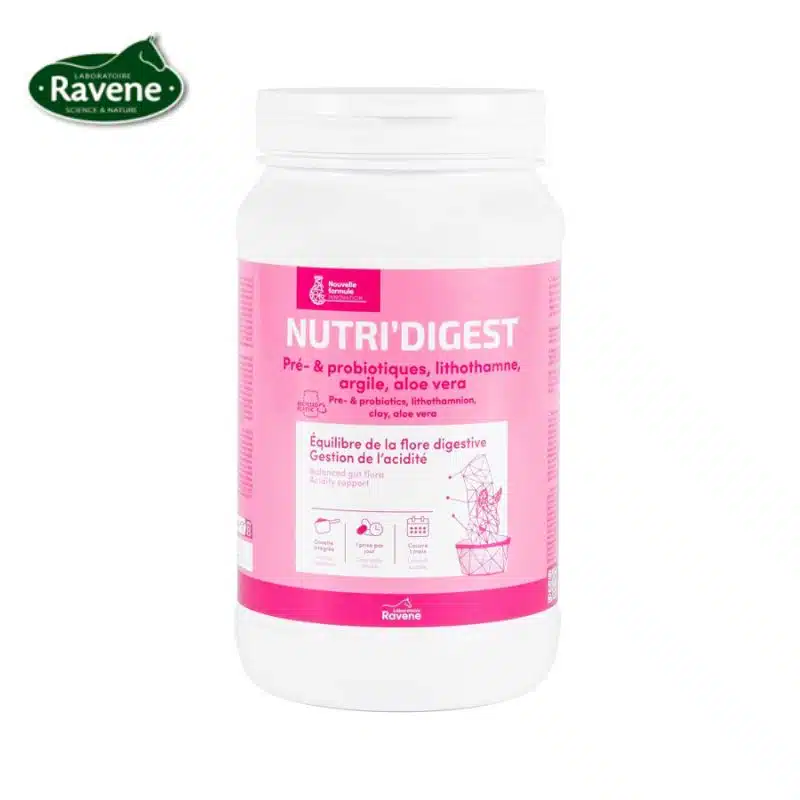 nutri digest Ravene cure pour cheval Prébiotiques probiotiques lithothamne argile aloe vera Cheval Sellerie Equinoxe Shop Fuveau nutri digest Ravene cure pour cheval Prébiotiques probiotiques lithothamne argile aloe vera Cheval Sellerie Equinoxe Shop Fuveau