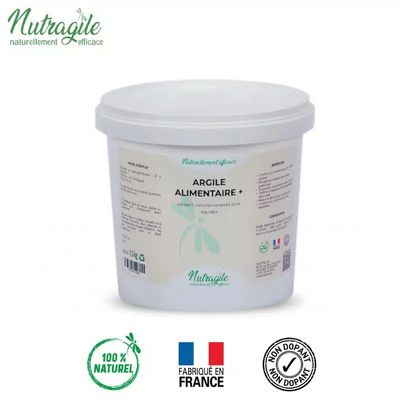 Argile Alimentaire + NUTRAGILE chevaux Sellerie Equinoxe Shop Fuveau