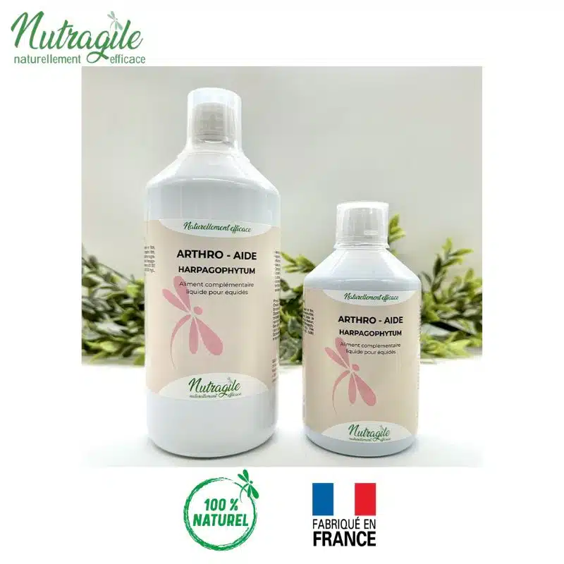 Arthro aide liquide NUTRAGILE souplesse et anti inflammation des articulations du cheval Sellerie Equinoxe Shop