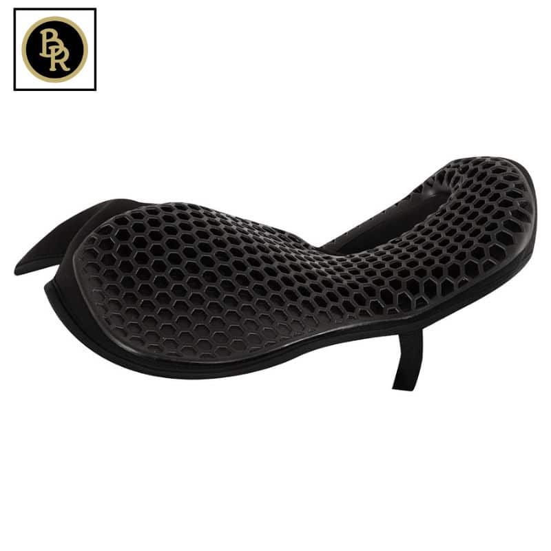 Couvre-siège Ortho-Coccyx Gel dressage noir BR Acavallo 159014 Sellerie Equinoxe Shop Fuveau