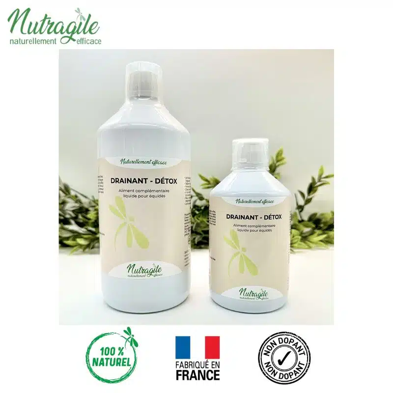 Drainant Detox NUTRAGILE cure cheval Sellerie Equinoxe Shop