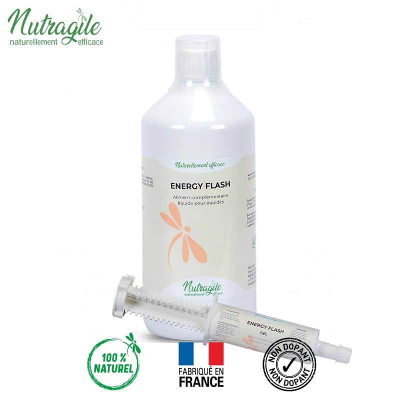 Energy Flash Booster pour chevaux NUTRAGILE Sellerie Equinoxe Shop Fuveau