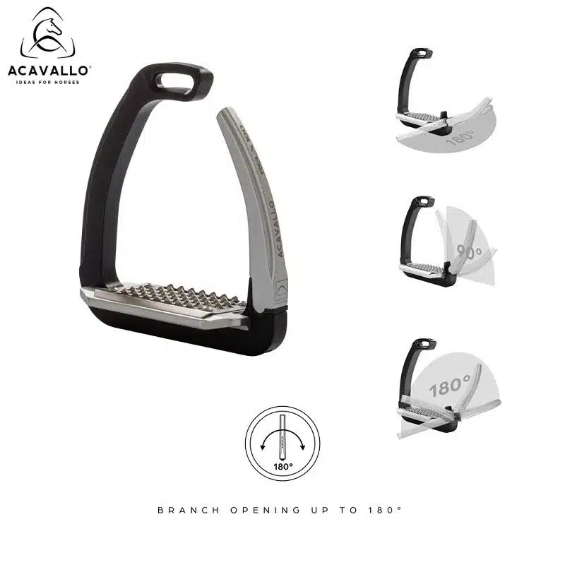 Étriers REL X 180 Acavallo Sellerie Equinoxe Shop Fuveau