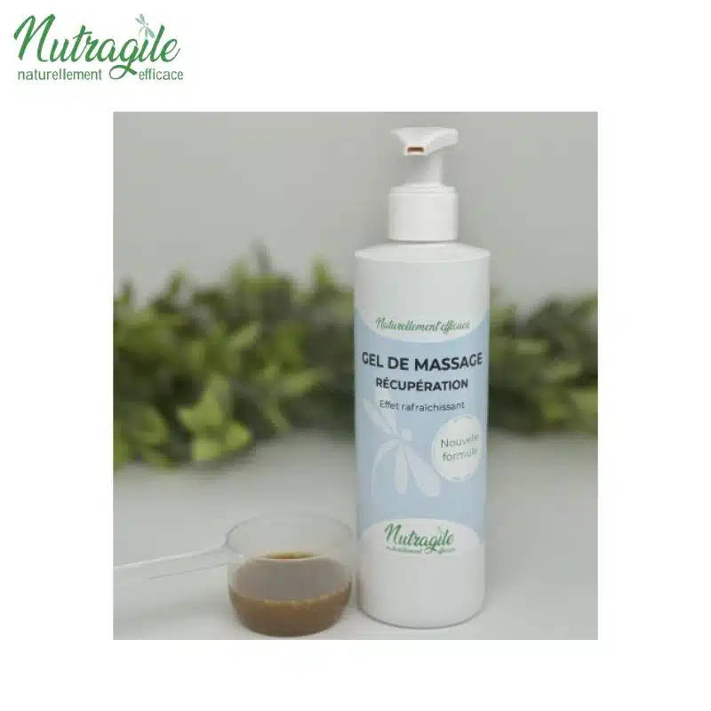 Gel de Massage Récupération NUTRAGILE effet rafraîchissant Sellerie Equinoxe Gel de Massage Récupération NUTRAGILE effet rafraîchissant Sellerie Equinoxe