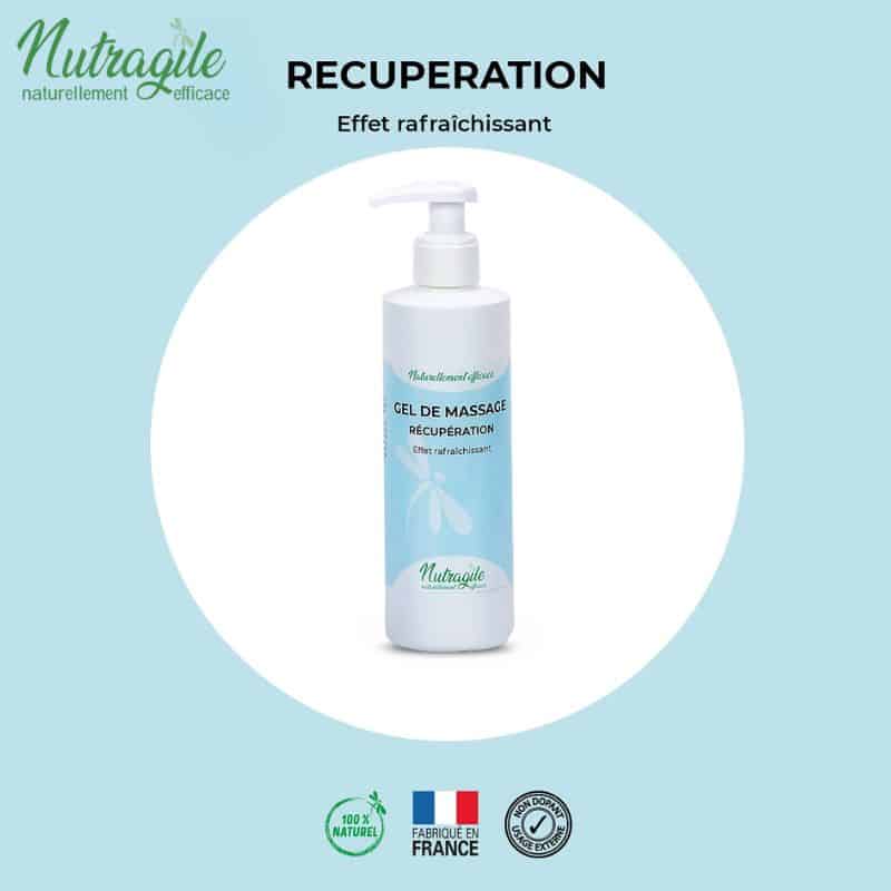 Gel de Massage Récupération musculaire NUTRAGILE pour chevaux Sellerie Equinoxe Shop Fuveau