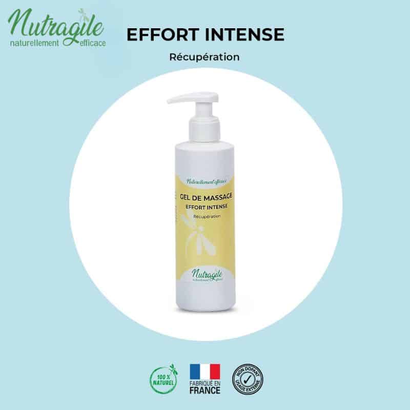 Gel de Massage effort intense NUTRAGILE favorise récupération tendons articulation muscles cheval Sellerie Equinoxe Shop