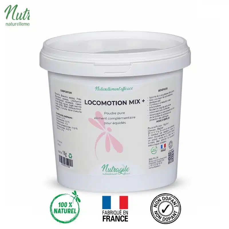LOCOMOTION MIX + NUTRAGILE arthro aide pour chevaux Sellerie Equinoxe Shop Fuveau