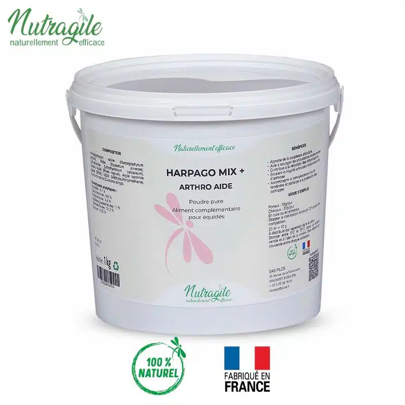 HARPAGO MIX NUTRAGILE arthro aide pour chevaux Sellerie Equinoxe Shop Fuveau
