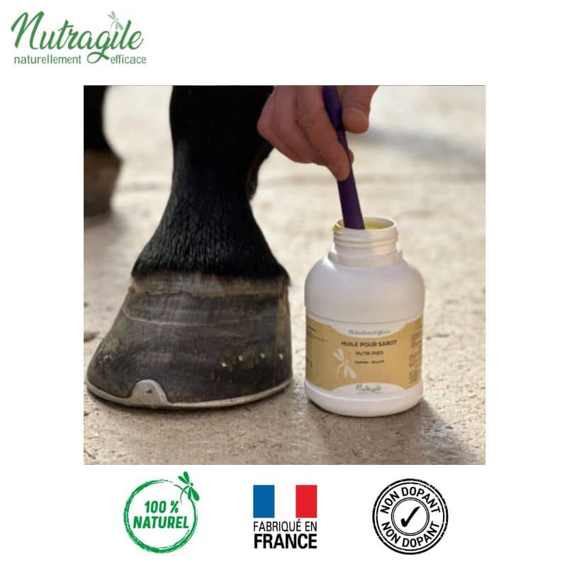 Huile pour sabot Nutri Pied NUTRAGILE by Sellerie Equinoxe Shop Fuveau