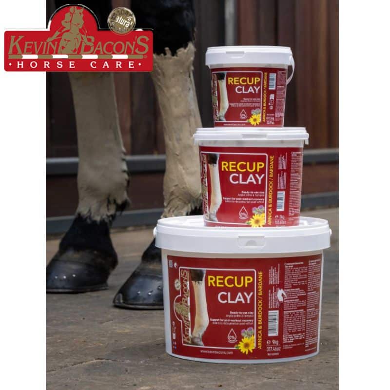 KEVIN BACON'S RECUP CLAY argile récupération membre cheval Sellerie Equinoxe Shop Fuveau