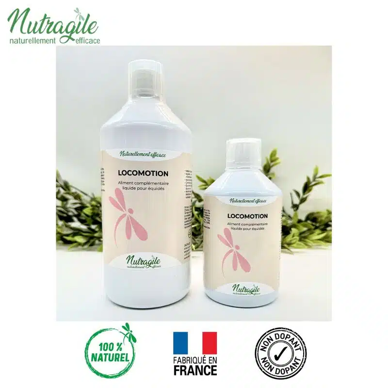 Locomotion liquide NUTRAGILE souplesse et anti inflammation des articulations du cheval Sellerie Equinoxe Shop