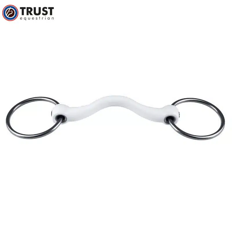 Mors 2 anneaux TRUST EQUESTRIAN Inno Sense loose ring port medium 20 Sellerie Equinoxe Shop Fuveau