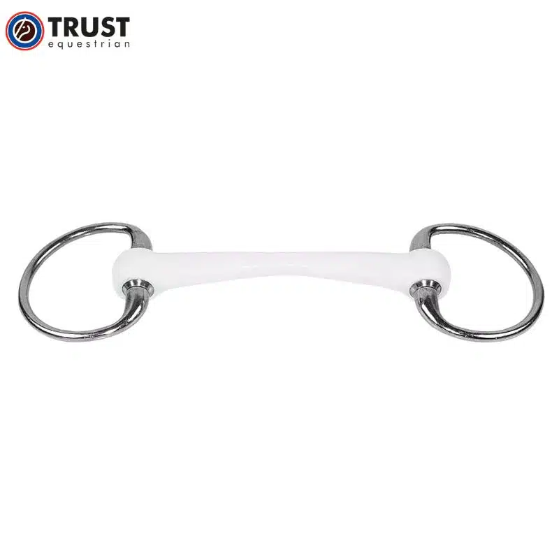 Mors à olives TRUST EQUESTRIAN E25276 inno Sense eggbutt flexi soft Sellerie Equinoxe Shop Fuveau