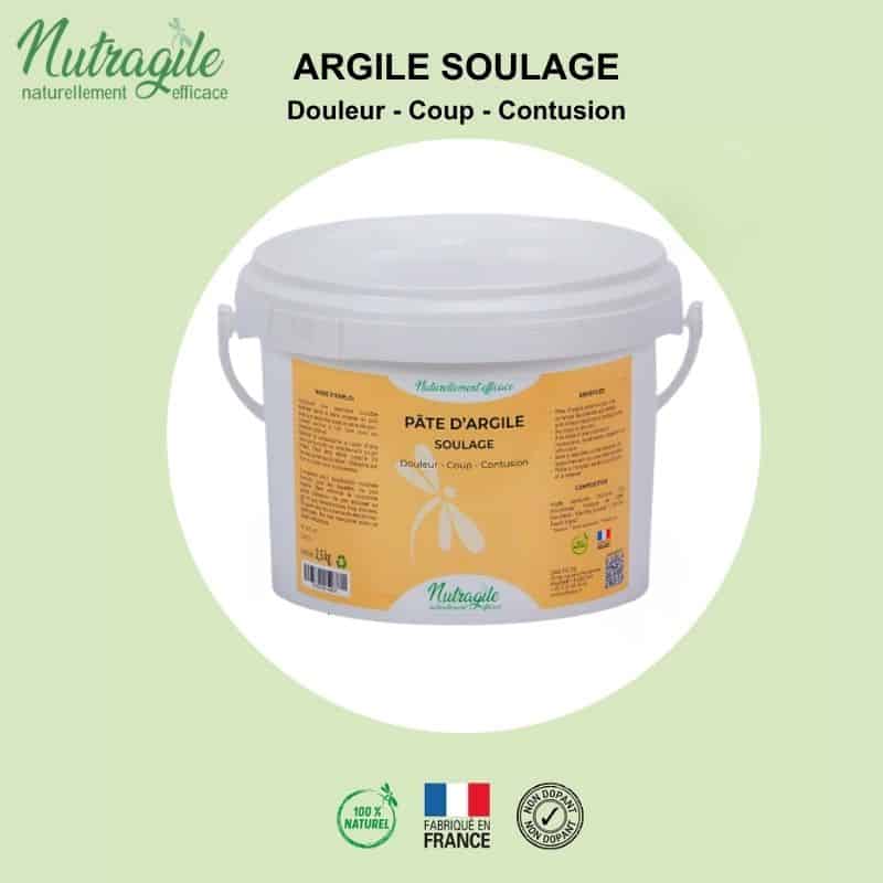 Pâte d'argile Soulage NUTRAGILE douleur coup contusion chevaux Sellerie Equinoxe Shop