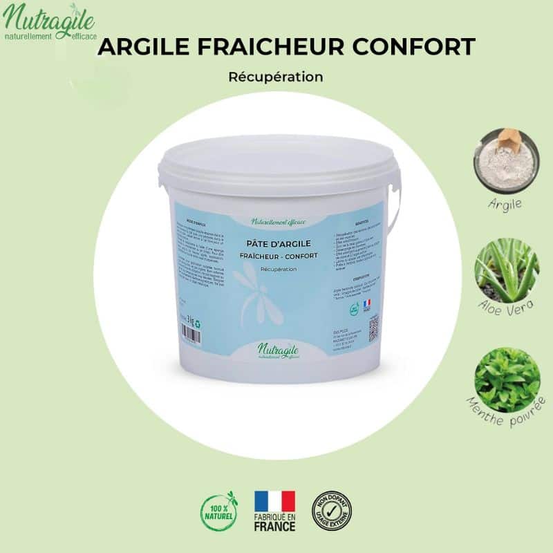Pâte d'argile fraicheur confort NUTRAGILE pour chevaux Sellerie Equinoxe Shop