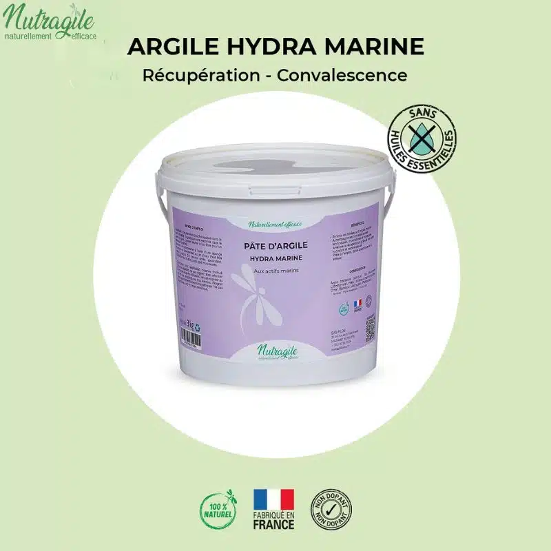 Argile hydra marine récupération convalescence NUTRAGILE pour chevaux Sellerie Equinoxe Shop