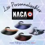 Personnalisation visièred'équitation CONFIGURATEUR VISIERE NACA Visière NACA personnalisée pour casque d'équitation