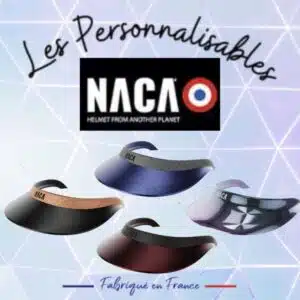 Personnalisation visièred'équitation CONFIGURATEUR VISIERE NACA Visière NACA personnalisée pour casque d'équitation