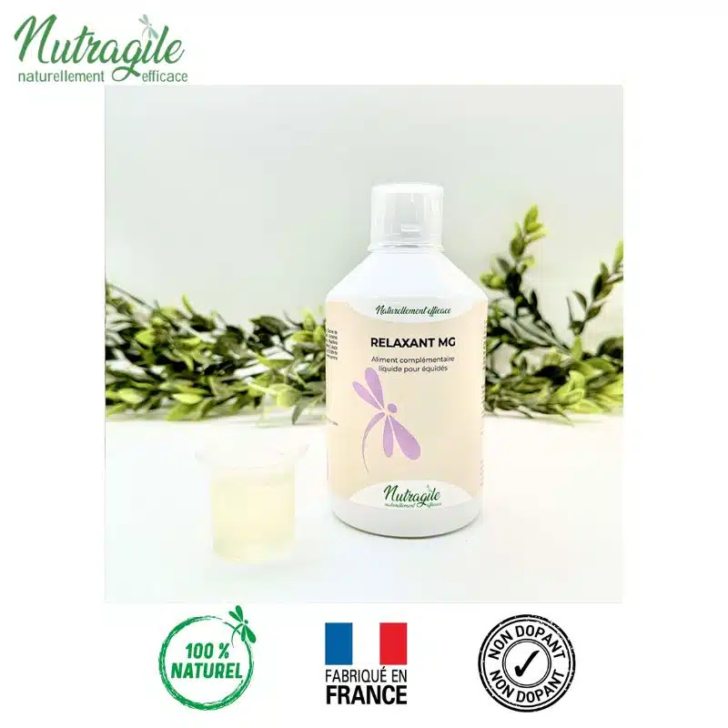 RELAXANT MG magnesium 500ml NUTRAGILE cheval Sellerie Equinoxe Shop