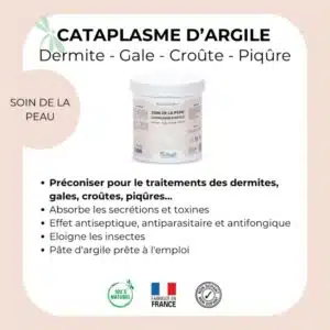 Soin de la Peau Cataplasme d'argile NUTRAGILE chevaux Sellerie Equinoxe Soin de la Peau Cataplasme d'argile NUTRAGILE chevaux Sellerie Equinoxe